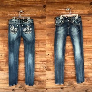 Miss me kids sz 16 skinny